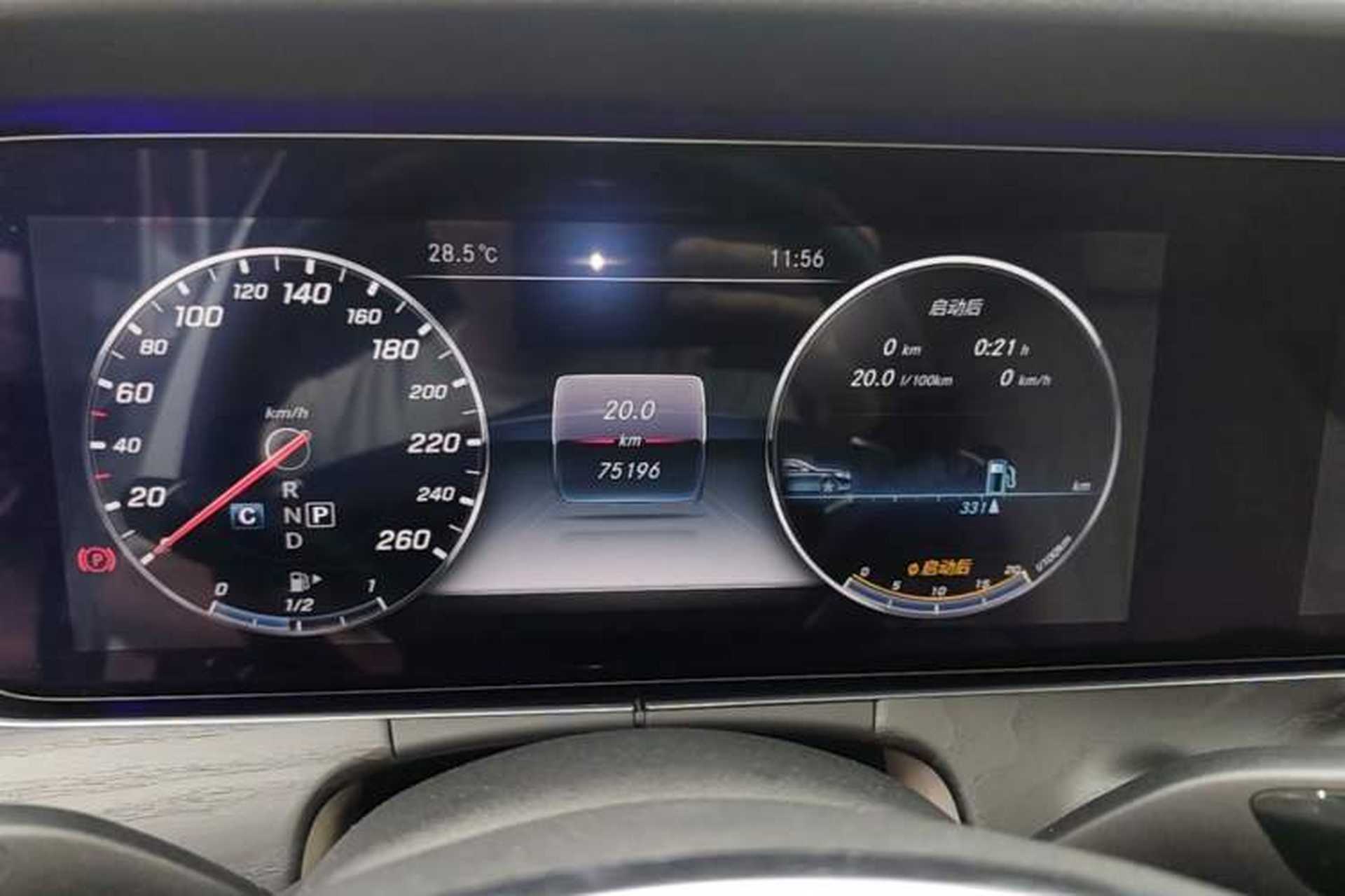 Used Mercedes-Benz E-Class 2016 E 200 L Sport Edition Instrument Cluster