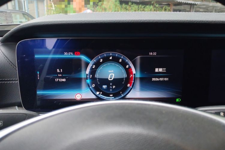 Used Mercedes-Benz E-Class 2016 E 300 L Sporty and Stylish Model Instrument Cluster