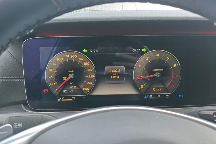 Used Mercedes-Benz E-Class 2016 E 300 L Sporty and Stylish Model Instrument Cluster