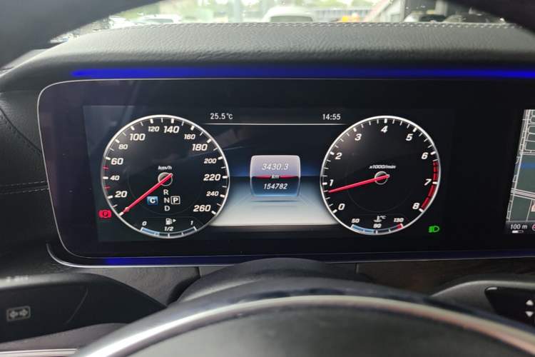 Used Mercedes-Benz E-Class 2016 E 300 L Sporty and Stylish Model Instrument Cluster