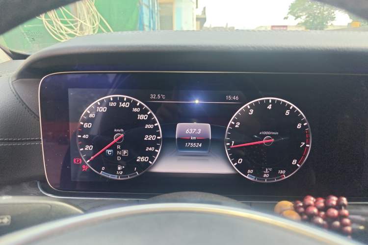 Used Mercedes-Benz E-Class 2016 E 300 L Sporty and Stylish Model Instrument Cluster