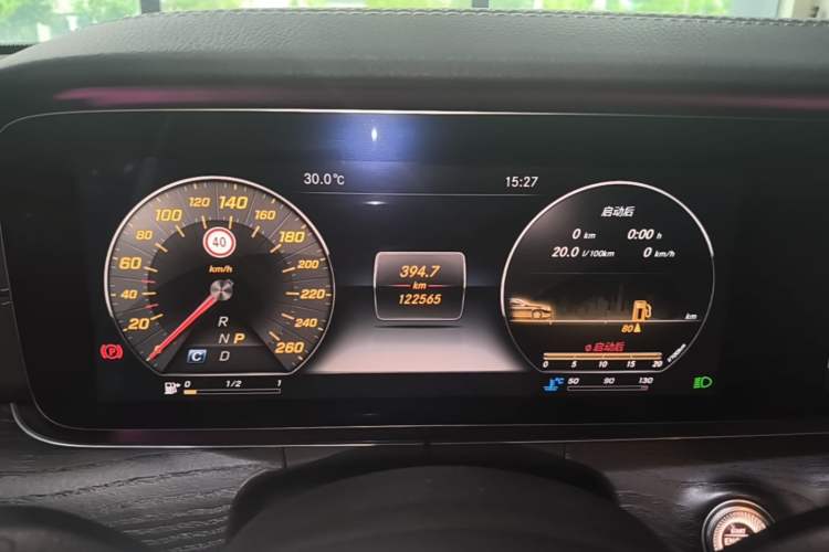 Used Mercedes-Benz E-Class 2016 E 300 L Sport Luxury Model Instrument Cluster
