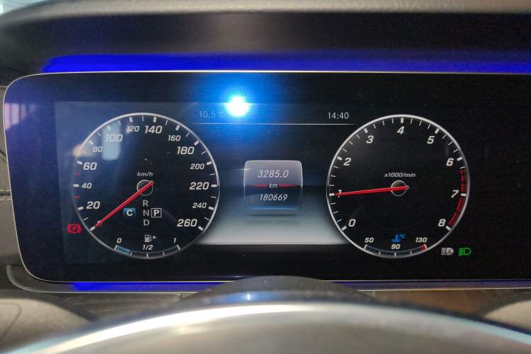 Used Mercedes-Benz E-Class 2016 E 300 L Sporty and Stylish Model Instrument Cluster