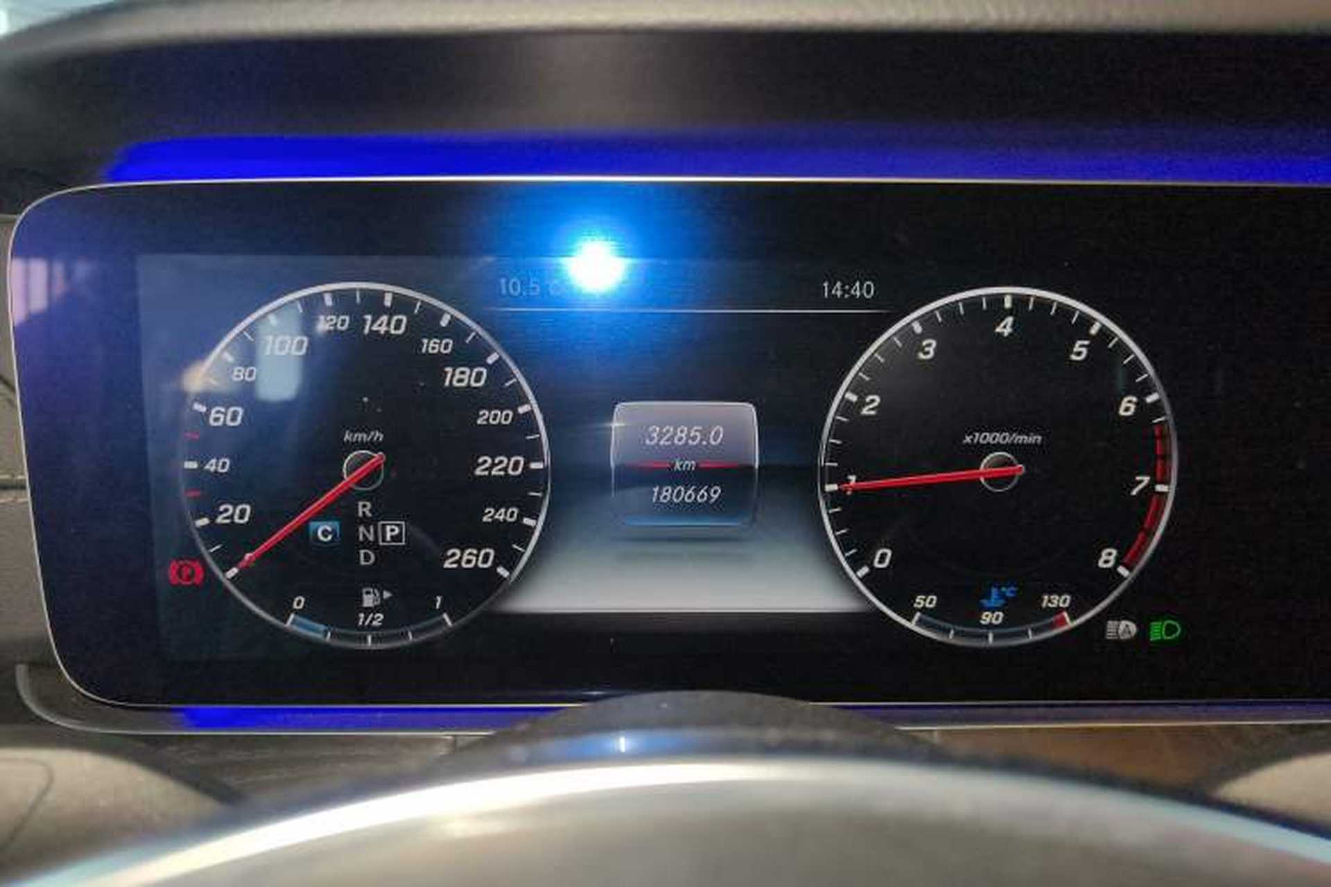 Used Mercedes-Benz E-Class 2016 E 300 L Sporty and Stylish Model Instrument Cluster