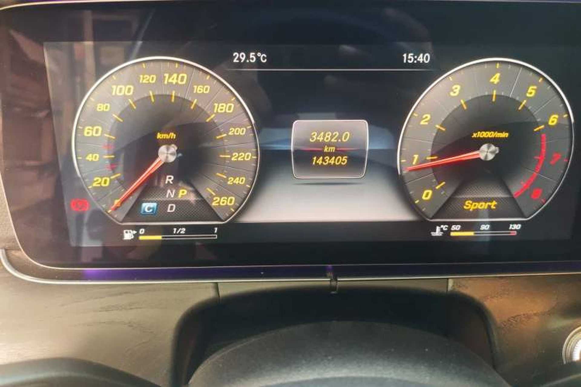 Used Mercedes-Benz E-Class 2016 E 200 L Sport Edition Instrument Cluster
