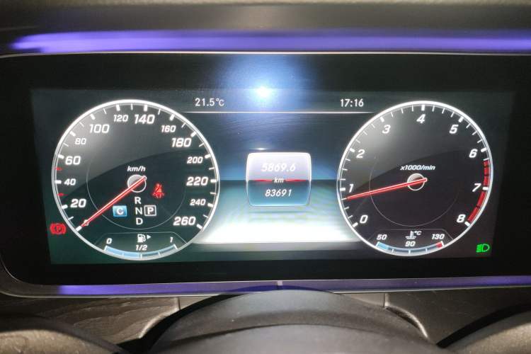 Used Mercedes-Benz E-Class 2016 E 300 L Sport Luxury Model Instrument Cluster