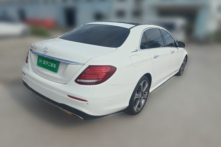 Used Mercedes-Benz E-Class 2016 E 300 L Sporty and Stylish Model Rear Right 45 Deg