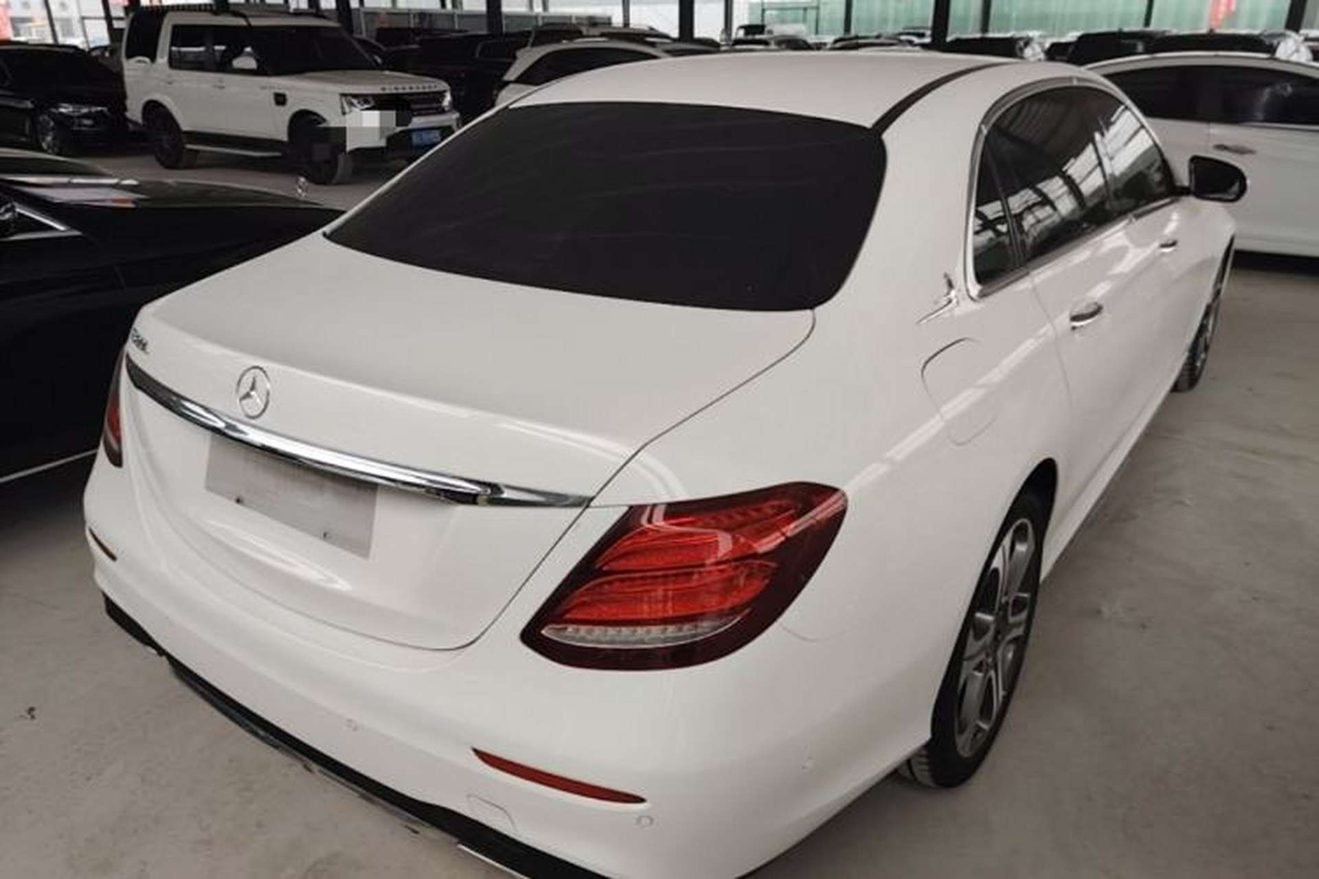 Used Mercedes-Benz E-Class 2016 E 300 L Sporty and Stylish Model Rear Right 45 Deg