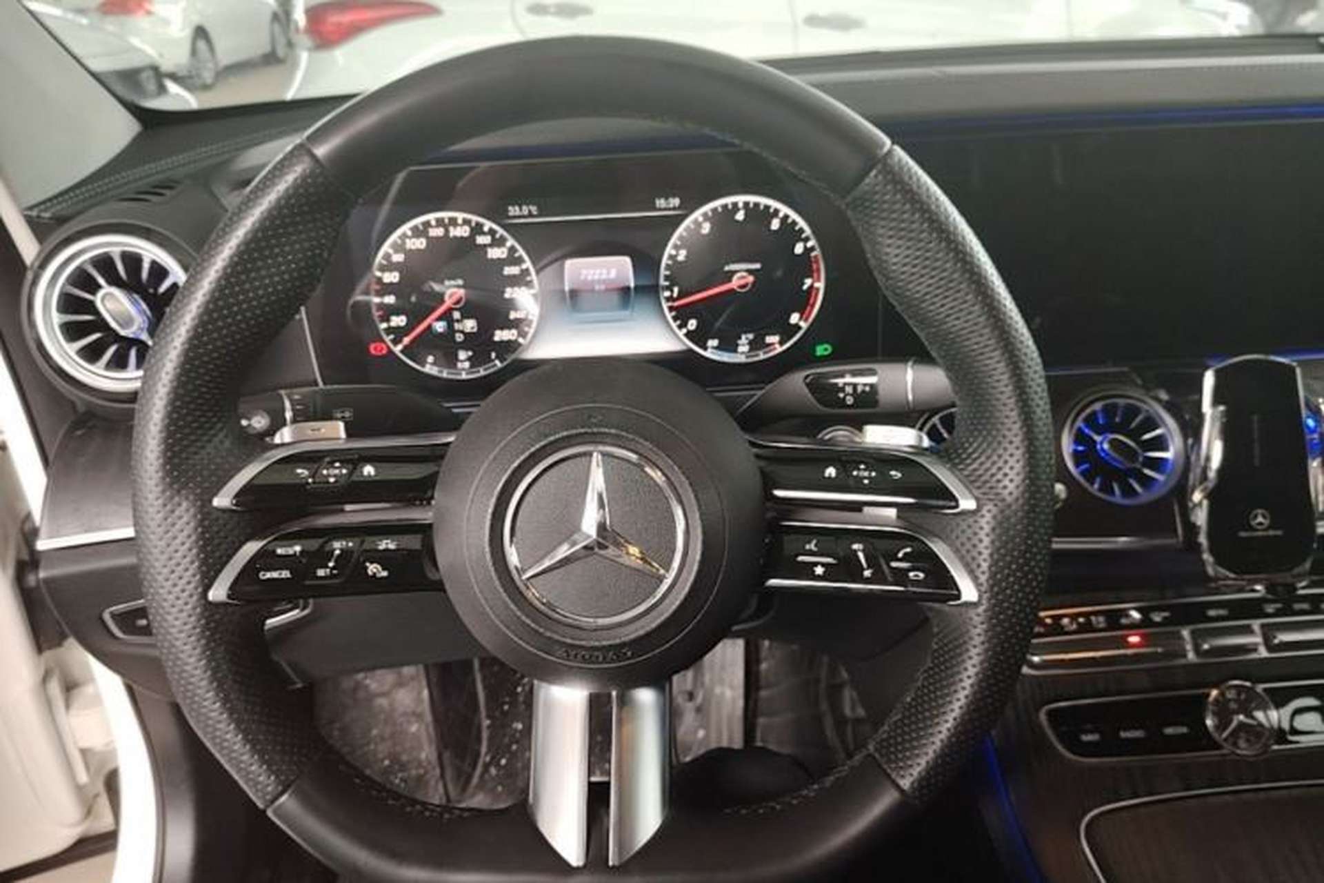 Used Mercedes-Benz E-Class 2016 E 300 L Sporty and Stylish Model Steering Wheel