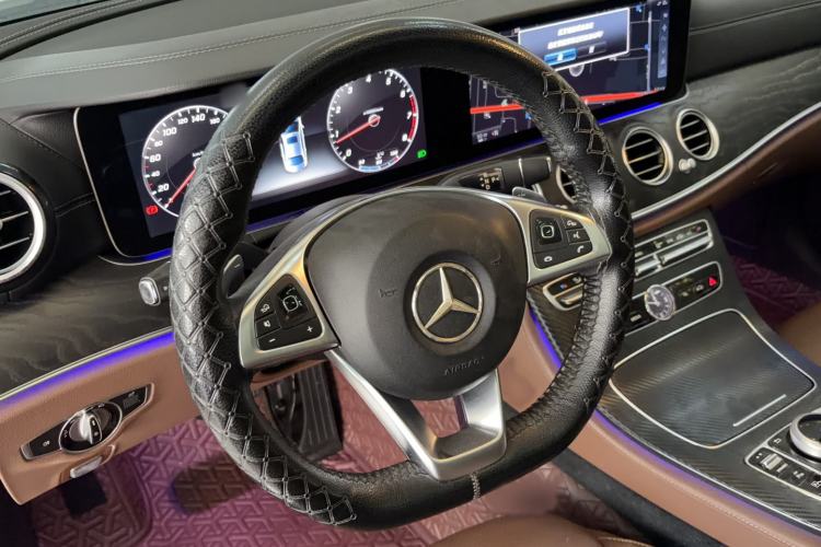 Used Mercedes-Benz E-Class 2016 E 300 L Sporty and Stylish Model Steering Wheel