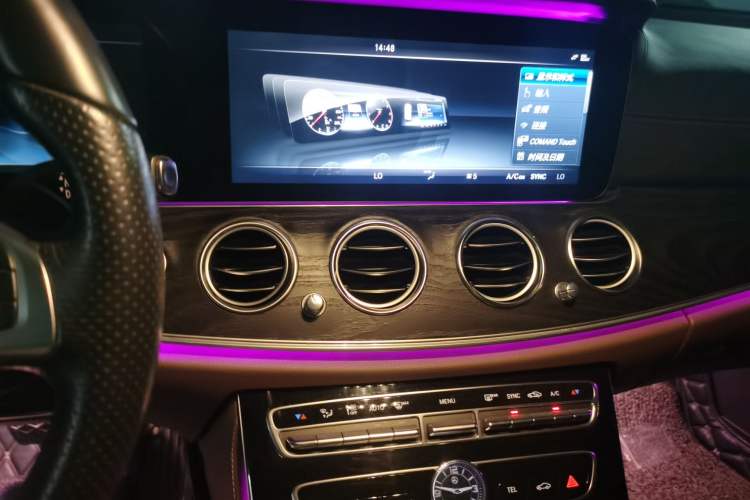 Used Mercedes-Benz E-Class 2017 E 300 L Sport Luxury Edition Audio And AC Panel