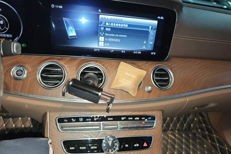 Used Mercedes-Benz E-Class 2017 E 300 L Luxury Model Audio And AC Panel