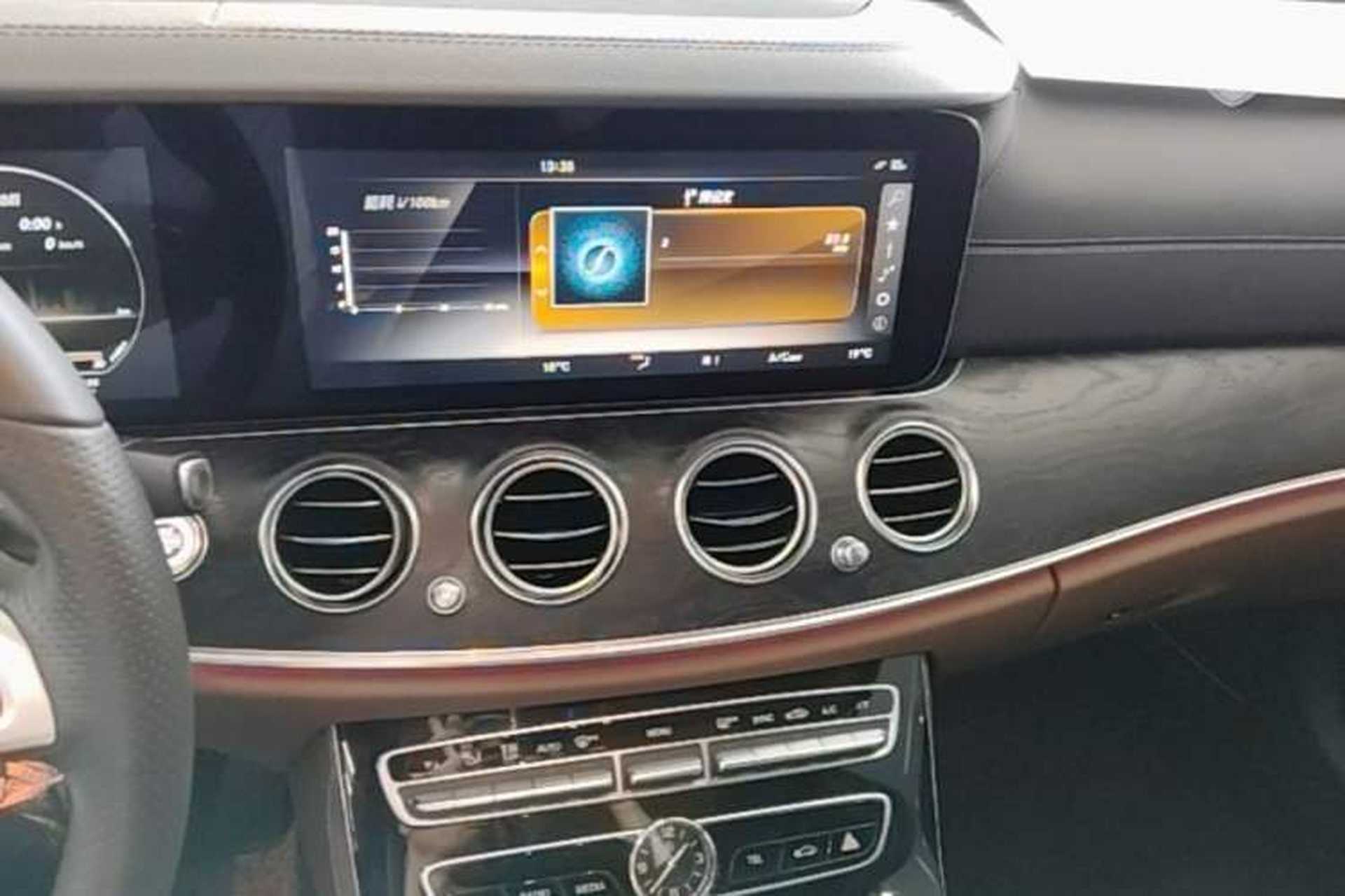 Used Mercedes-Benz E-Class 2017 E 300 L Sport Luxury Edition Audio And AC Panel