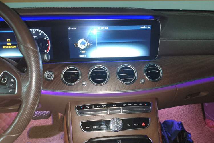 Used Mercedes-Benz E-Class 2017 E 300 L Luxury Model Audio And AC Panel