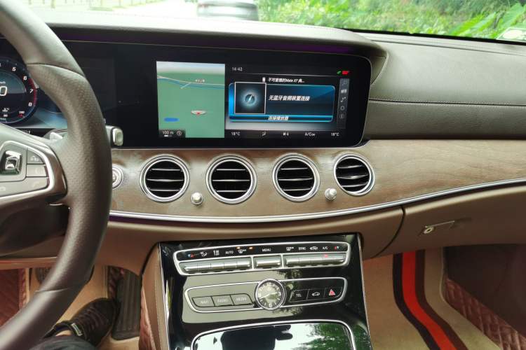 Used Mercedes-Benz E-Class 2017 E 300 L Luxury Model Audio And AC Panel