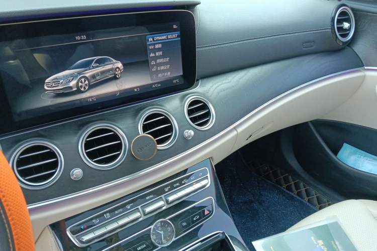 Used Mercedes-Benz E-Class 2017 E 300 L Sport Luxury Edition Audio And AC Panel
