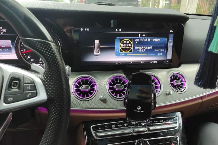 Used Mercedes-Benz E-Class 2017 E 200 Sport Audio And AC Panel