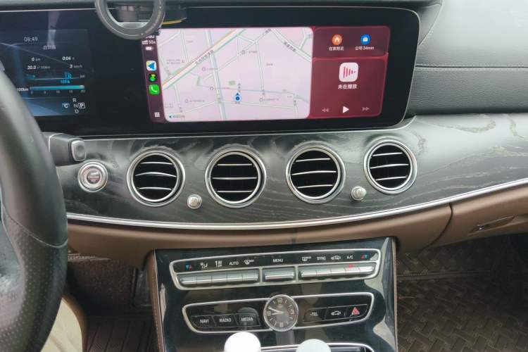 Used Mercedes-Benz E-Class 2017 E 320 L Sport 4MATIC Audio And AC Panel