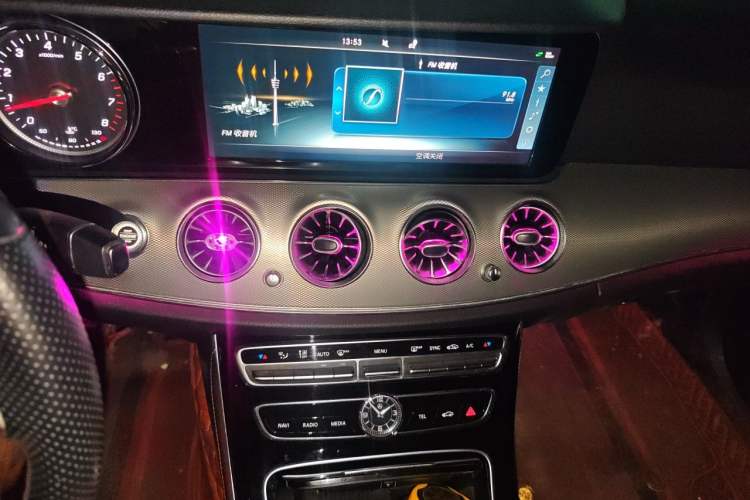 Used Mercedes-Benz E-Class 2017 E 300 Sport Edition Audio And AC Panel