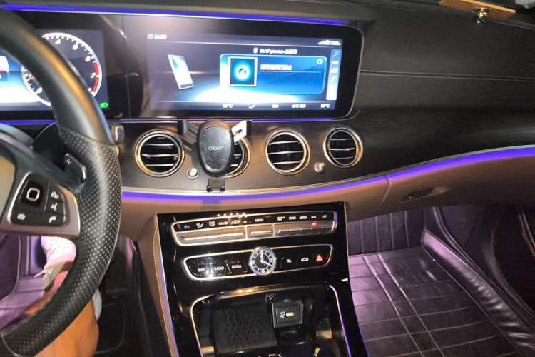Used Mercedes-Benz E-Class 2017 E 300 L Sport Luxury Edition Audio And AC Panel