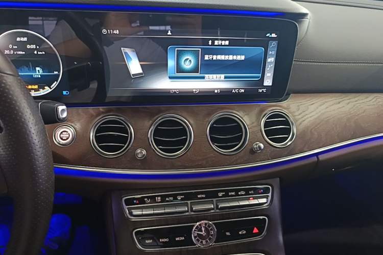Used Mercedes-Benz E-Class 2017 E 200 L 4MATIC Audio And AC Panel