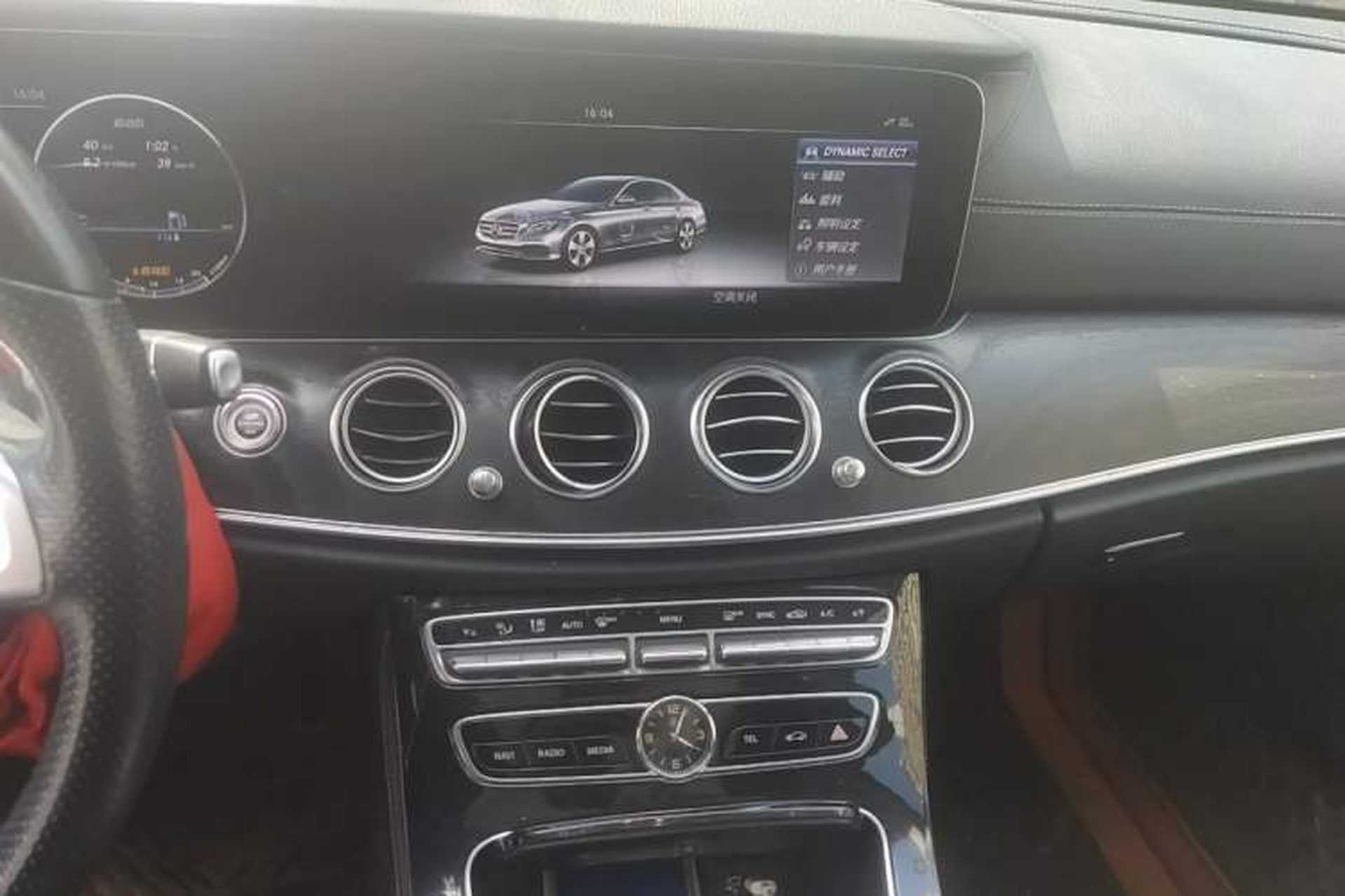 Used Mercedes-Benz E-Class 2017 E 300 L Sport Luxury Edition Audio And AC Panel