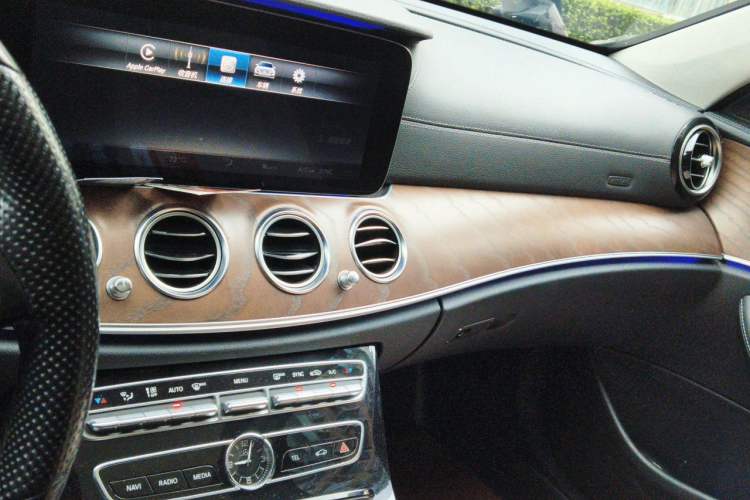 Used Mercedes-Benz E-Class 2017 E 300 L Luxury Model Audio And AC Panel
