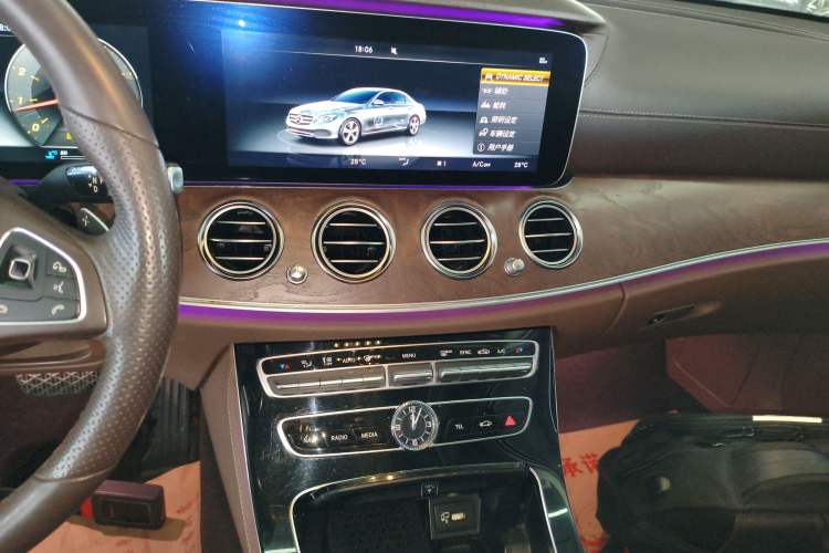 Used Mercedes-Benz E-Class 2017 E 320 L 4MATIC Audio And AC Panel