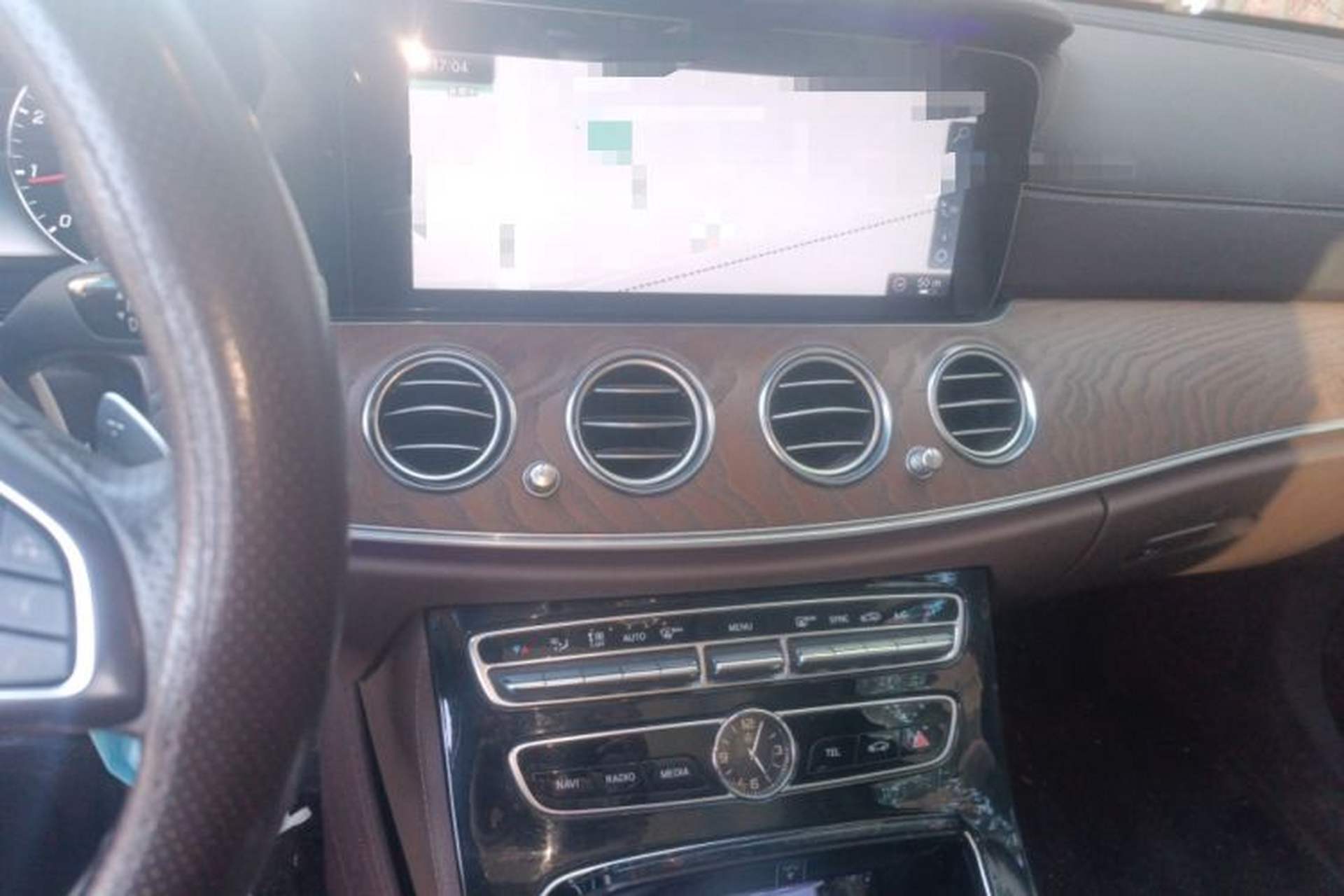Used Mercedes-Benz E-Class 2017 E 300 L Luxury Model Audio And AC Panel