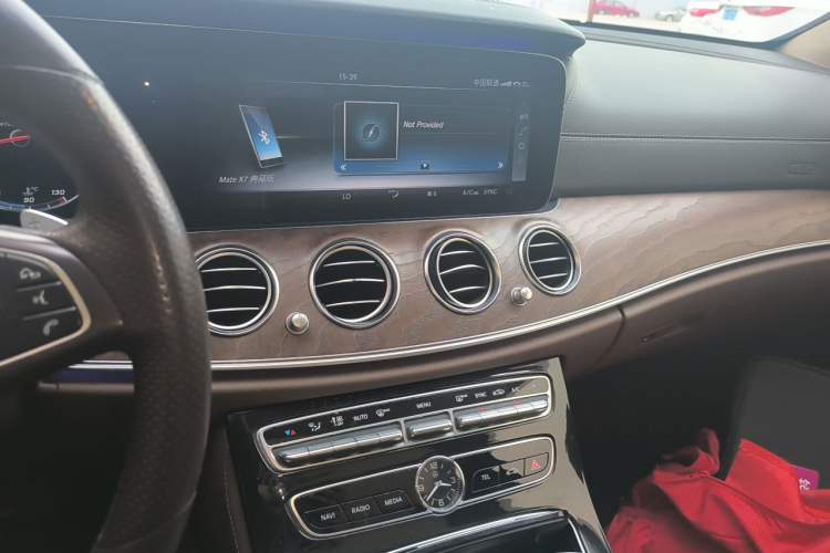 Used Mercedes-Benz E-Class 2017 E 300 L Luxury Model Audio And AC Panel