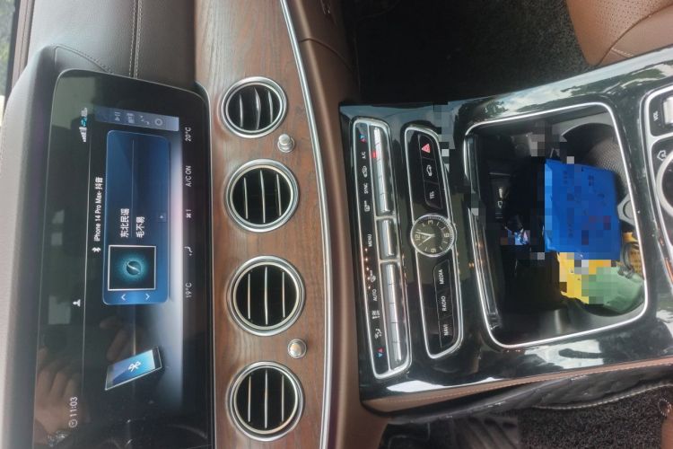 Used Mercedes-Benz E-Class 2017 E 300 L Luxury Model Audio And AC Panel