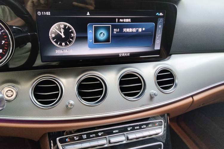 Used Mercedes-Benz E-Class 2017 E 200 Sport Audio And AC Panel