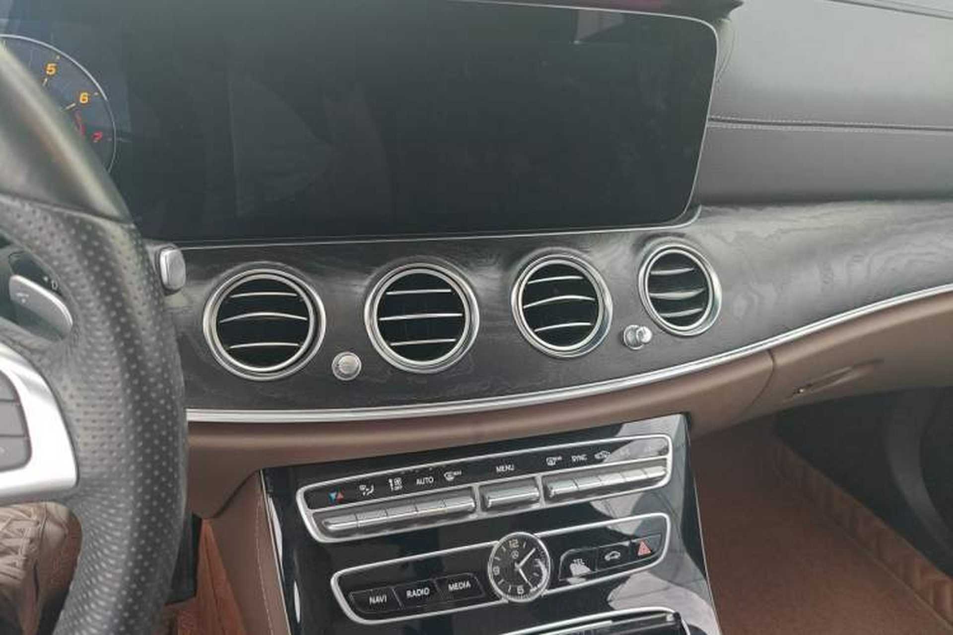 Used Mercedes-Benz E-Class 2017 E 300 L Sport Luxury Edition Audio And AC Panel
