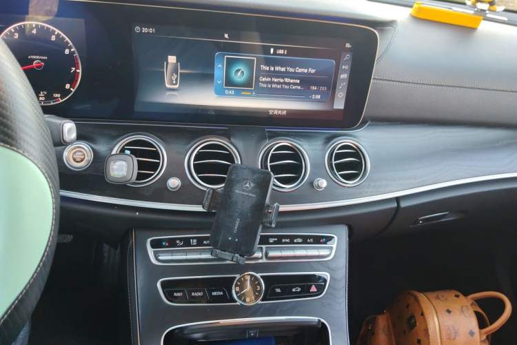 Used Mercedes-Benz E-Class 2017 E 200 L Sport 4MATIC Audio And AC Panel