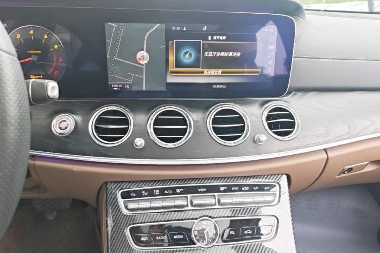Used Mercedes-Benz E-Class 2017 E 300 L Sport Luxury Edition Audio And AC Panel