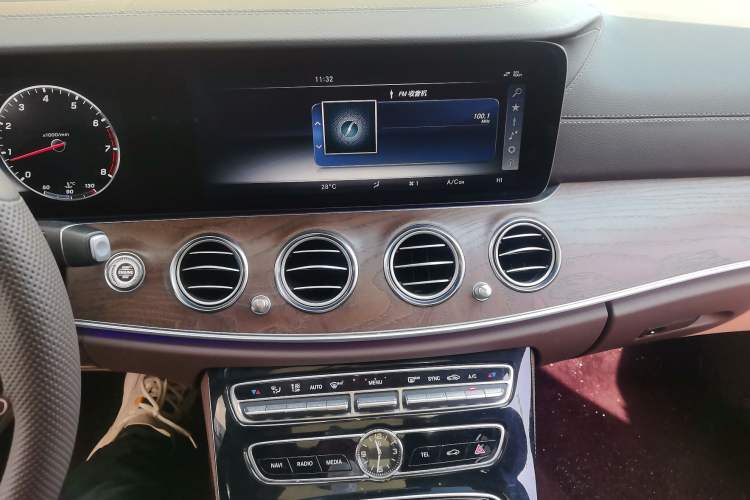 Used Mercedes-Benz E-Class 2017 E 300 L Luxury Model Audio And AC Panel