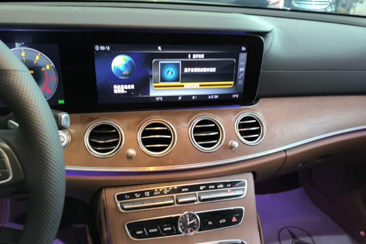 Used Mercedes-Benz E-Class 2017 E 300 L Luxury Model Audio And AC Panel