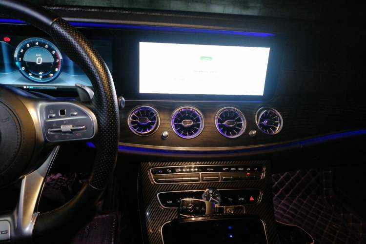 Used Mercedes-Benz E-Class 2017 E 300 L Sporty and Stylish Model Audio And AC Panel