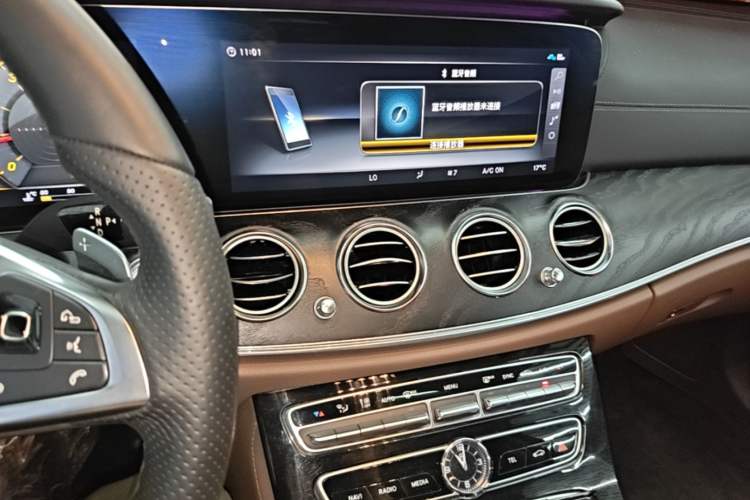 Used Mercedes-Benz E-Class 2017 E 300 L Sport Luxury Edition Audio And AC Panel