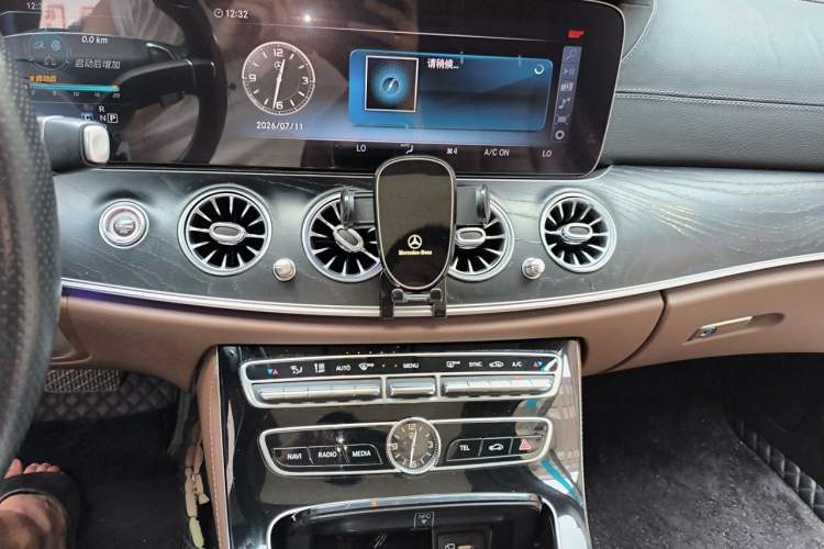 Used Mercedes-Benz E-Class 2017 E 300 L Sporty and Stylish Model Audio And AC Panel