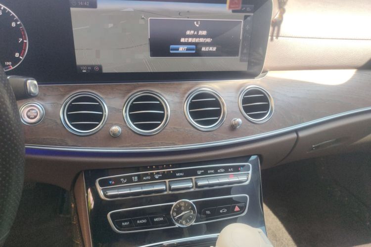 Used Mercedes-Benz E-Class 2017 E 300 L Luxury Model Audio And AC Panel