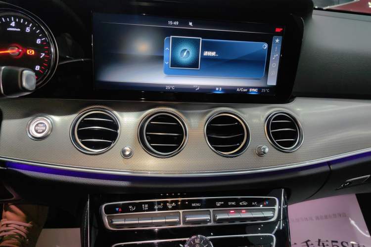 Used Mercedes-Benz E-Class 2017 Restyled E 300 Sport Edition Audio And AC Panel