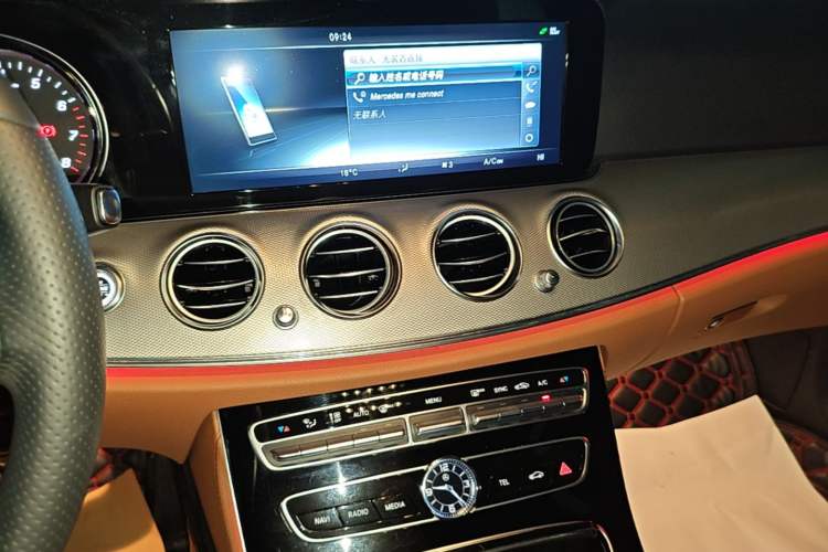Used Mercedes-Benz E-Class 2017 E 200 Sport Audio And AC Panel