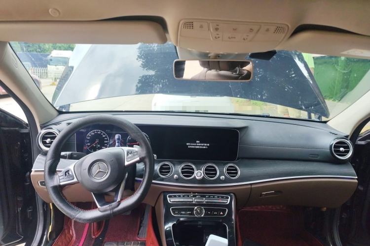 Used Mercedes-Benz E-Class 2017 E 300 L Sporty and Stylish Model Center Console