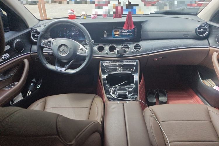 Used Mercedes-Benz E-Class 2017 E 300 L Sporty and Stylish Model Center Console