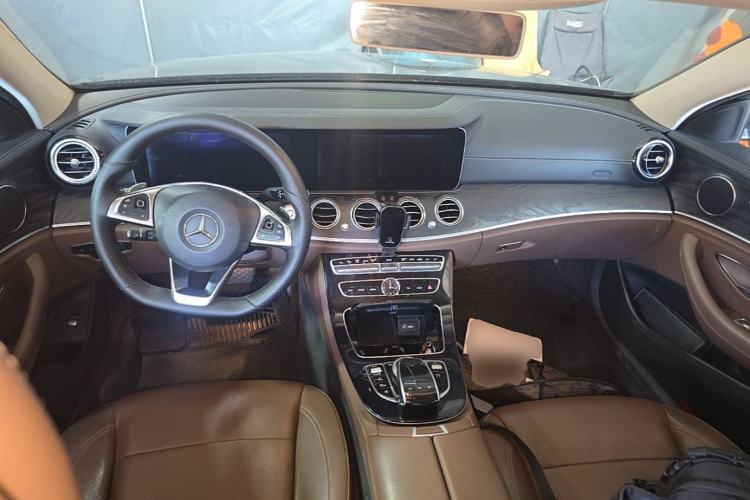 Used Mercedes-Benz E-Class 2017 E 300 L Sporty and Stylish Model Center Console