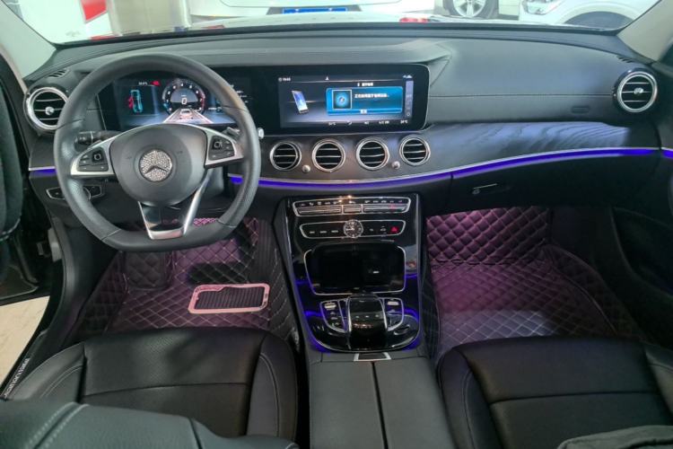 Used Mercedes-Benz E-Class 2017 E 300 L Sporty and Stylish Model Center Console