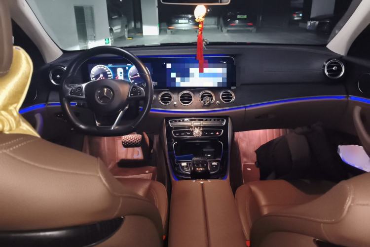 Used Mercedes-Benz E-Class 2017 E 300 L Sporty and Stylish Model Center Console