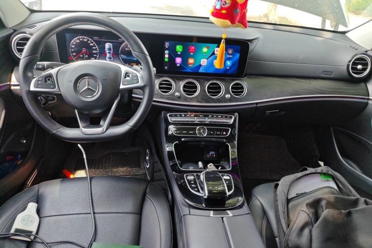 Used Mercedes-Benz E-Class 2017 E 300 L Sporty and Stylish Model Center Console