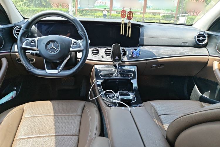 Used Mercedes-Benz E-Class 2017 E 300 L Sporty and Stylish Model Center Console